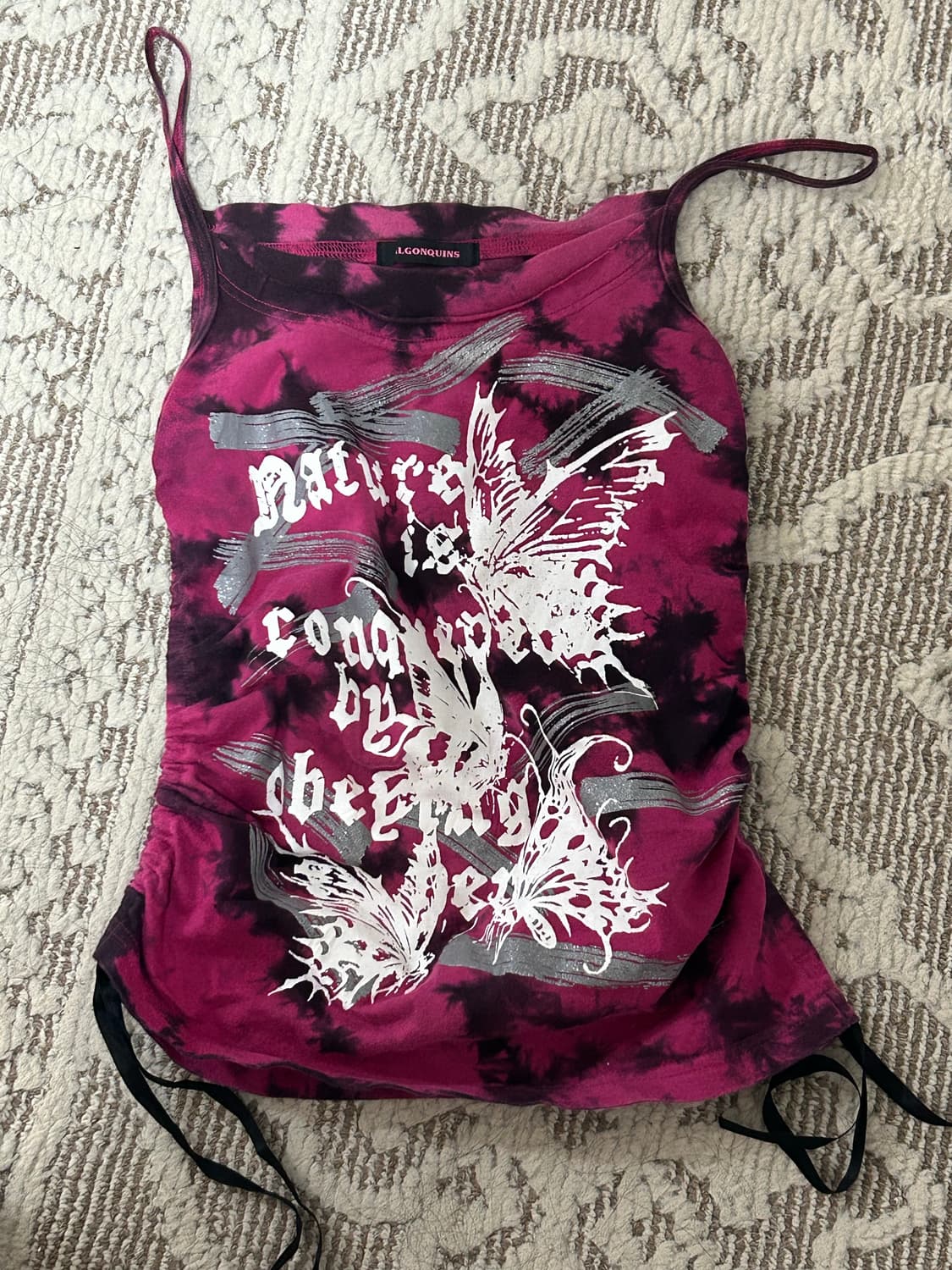 알곤퀸즈 나비 나시탑 상품이미지1