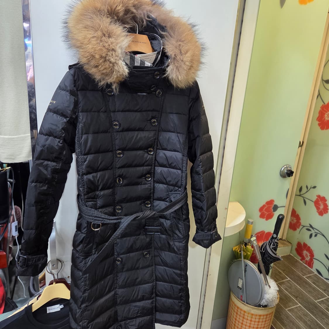 버버리 달머튼 롱 패딩 상품이미지1