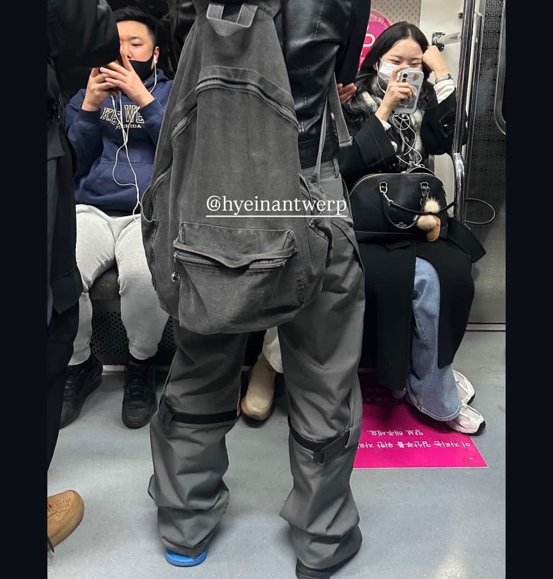 hyeinseo Convertible Moto Pants  상품이미지1