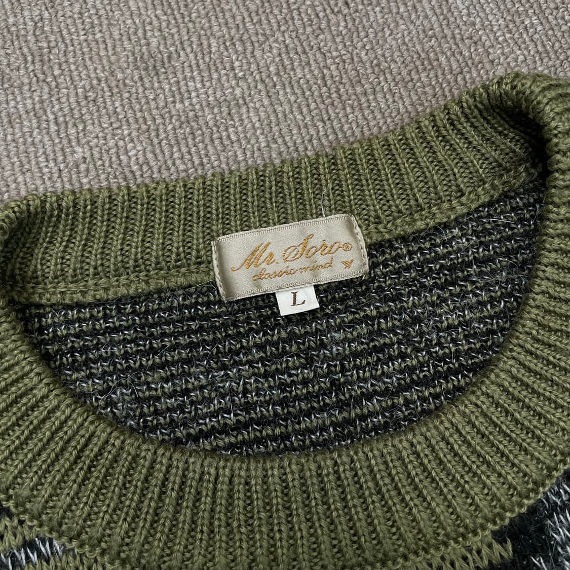 mr doro japan vintage knit 빈티지 나바호 니트 상품이미지2