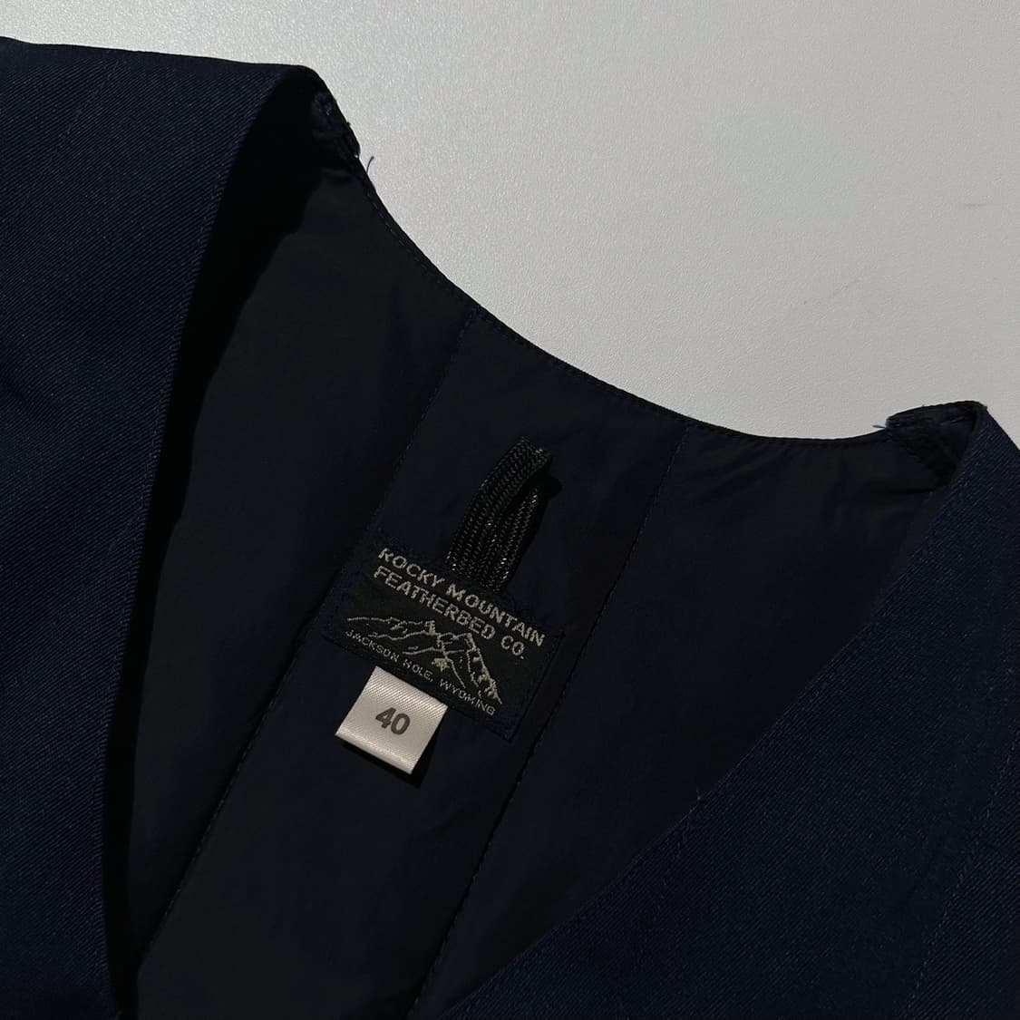 로키 마운틴 페더베드 다운 패딩 베스트 네이비 상품이미지4