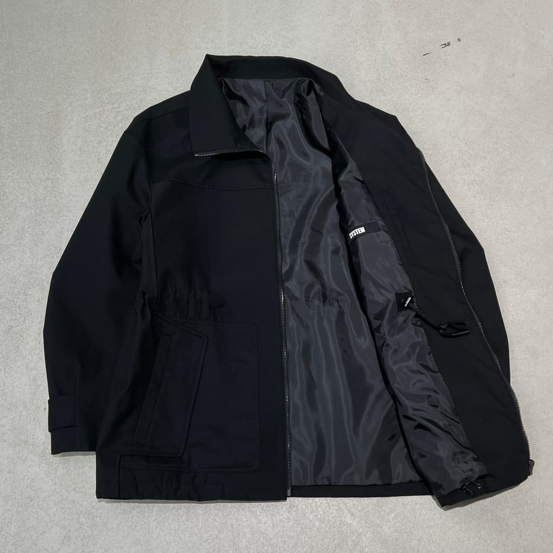 시스템 블랙 워크자켓 s10838 상품이미지3
