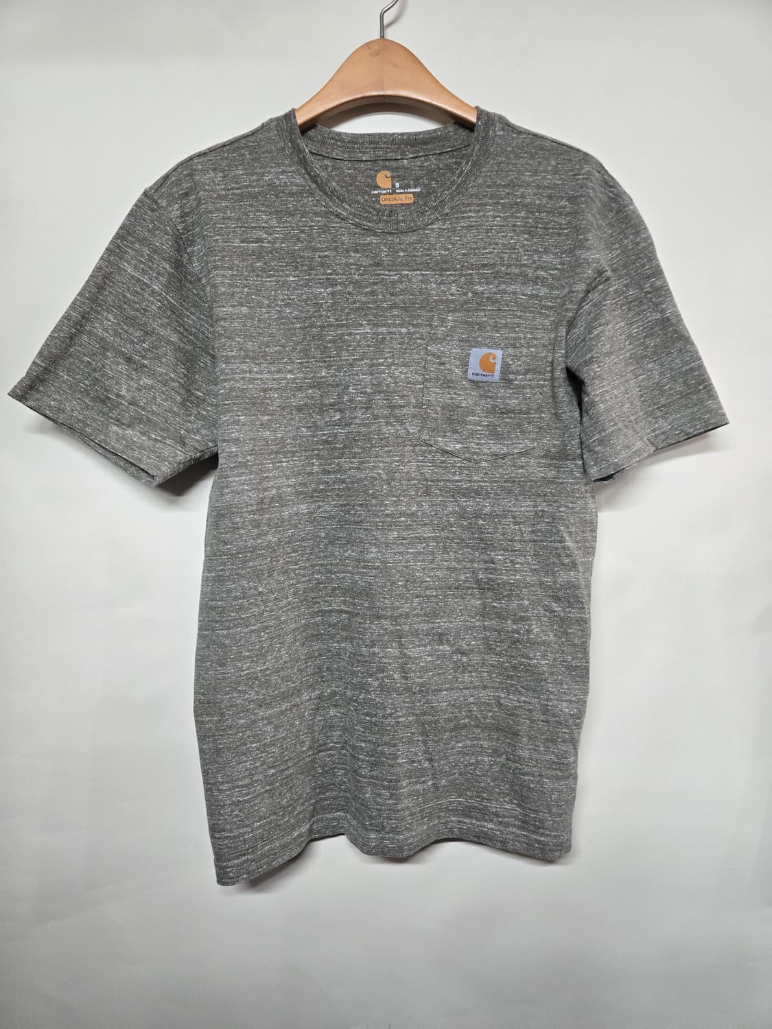 칼하트 포켓 반팔 티셔츠 S 상품이미지1