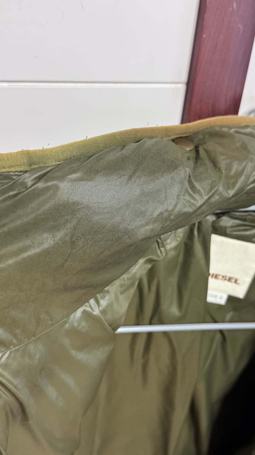 슬림핏 디젤 패딩 자켓 상품이미지6