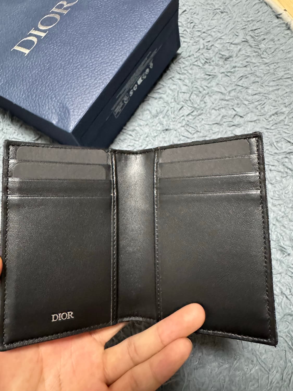 디올 오블리크 오거나이저 블랙 새상품급 상품이미지3