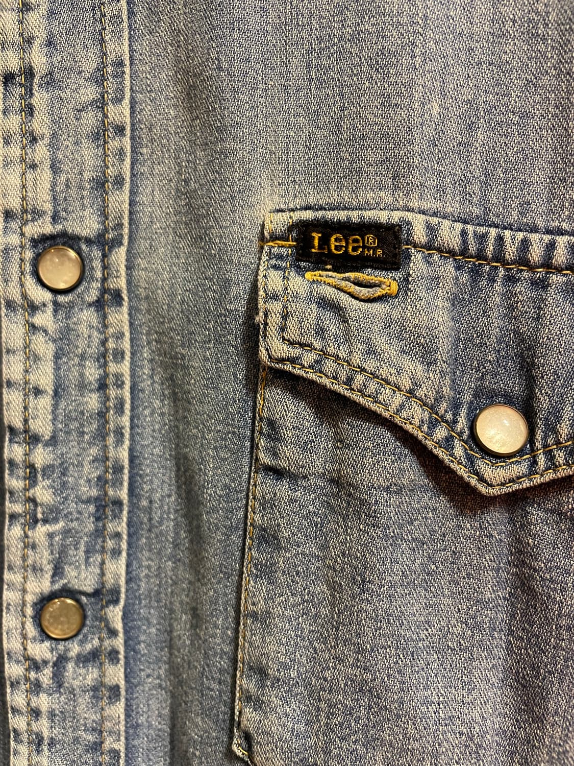 Lee 웨스턴 데님셔츠 상품이미지3