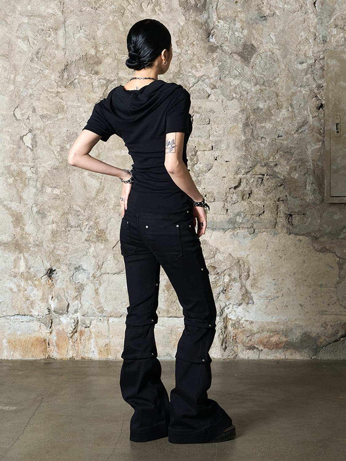 EUCT off shoulder hoodie top  상품이미지4