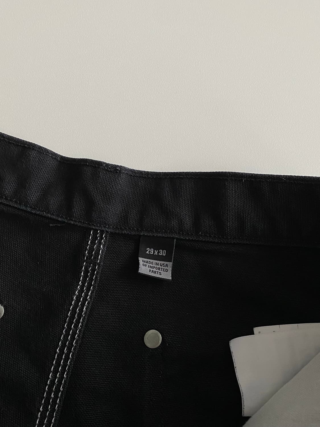 칼하트 더블니 b01 블랙 상품이미지4