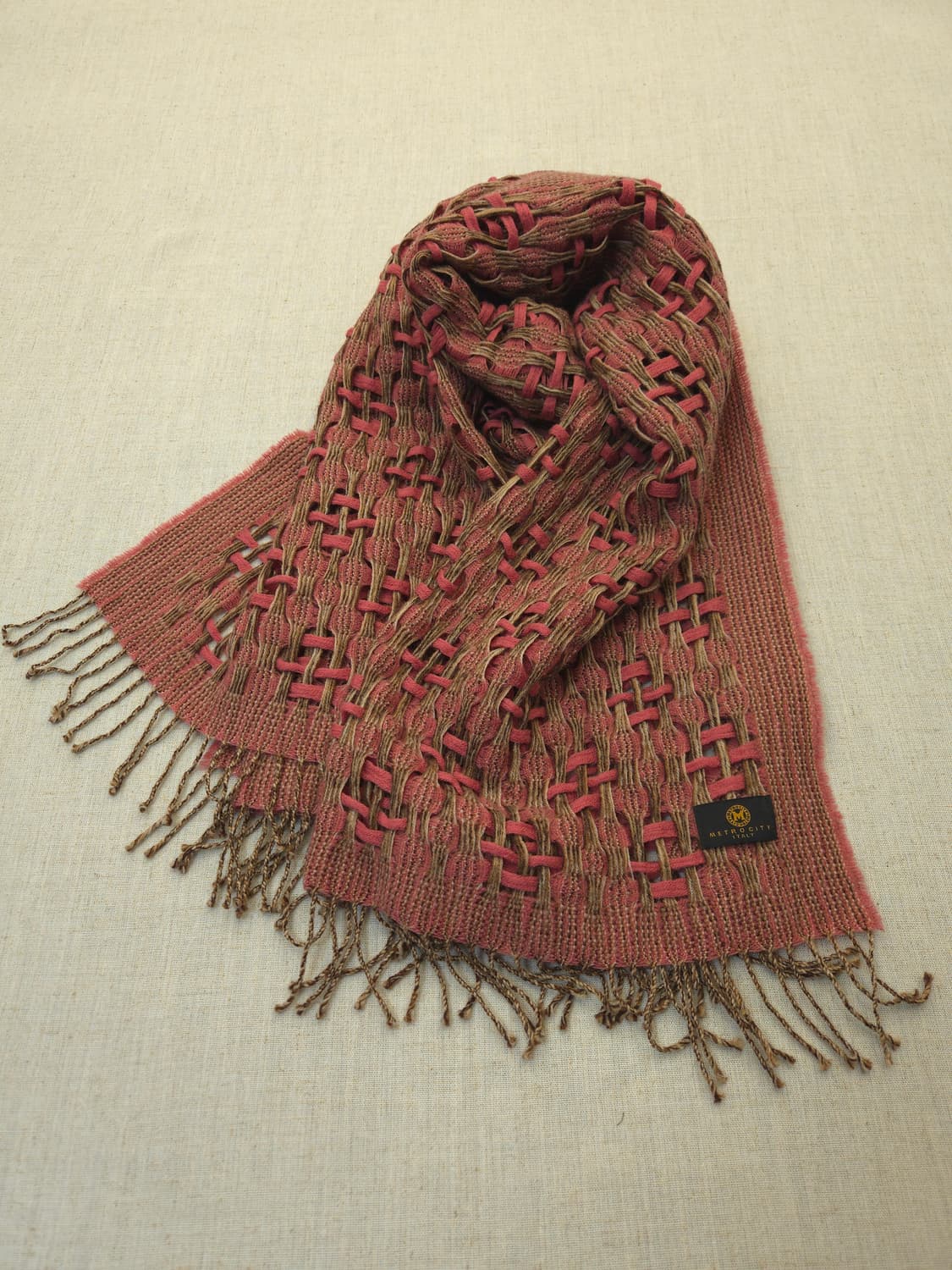 메트로시티 짜임 숄 머플러 상품이미지5