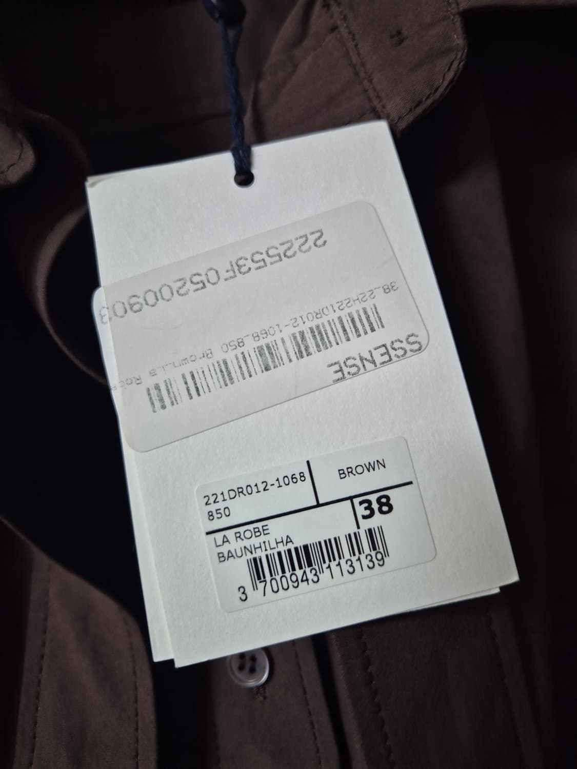 (새제품) 자크뮈스  라 로브 바운힐하 미니 원피스 38 셔츠드레스 상품이미지8