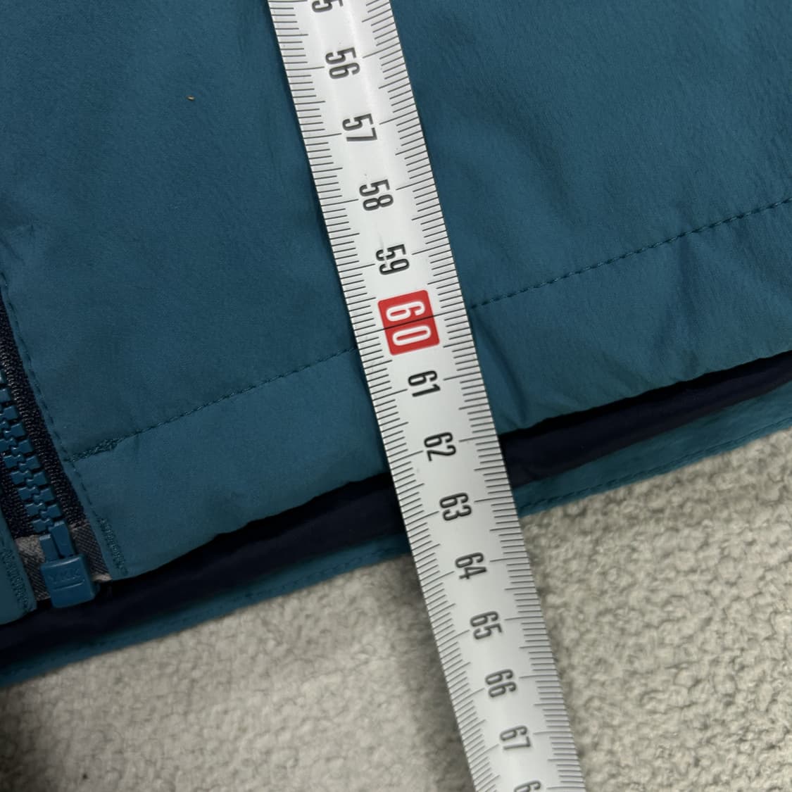 노스페이스 써밋 패딩 자켓 블루 여성용 m 상품이미지5