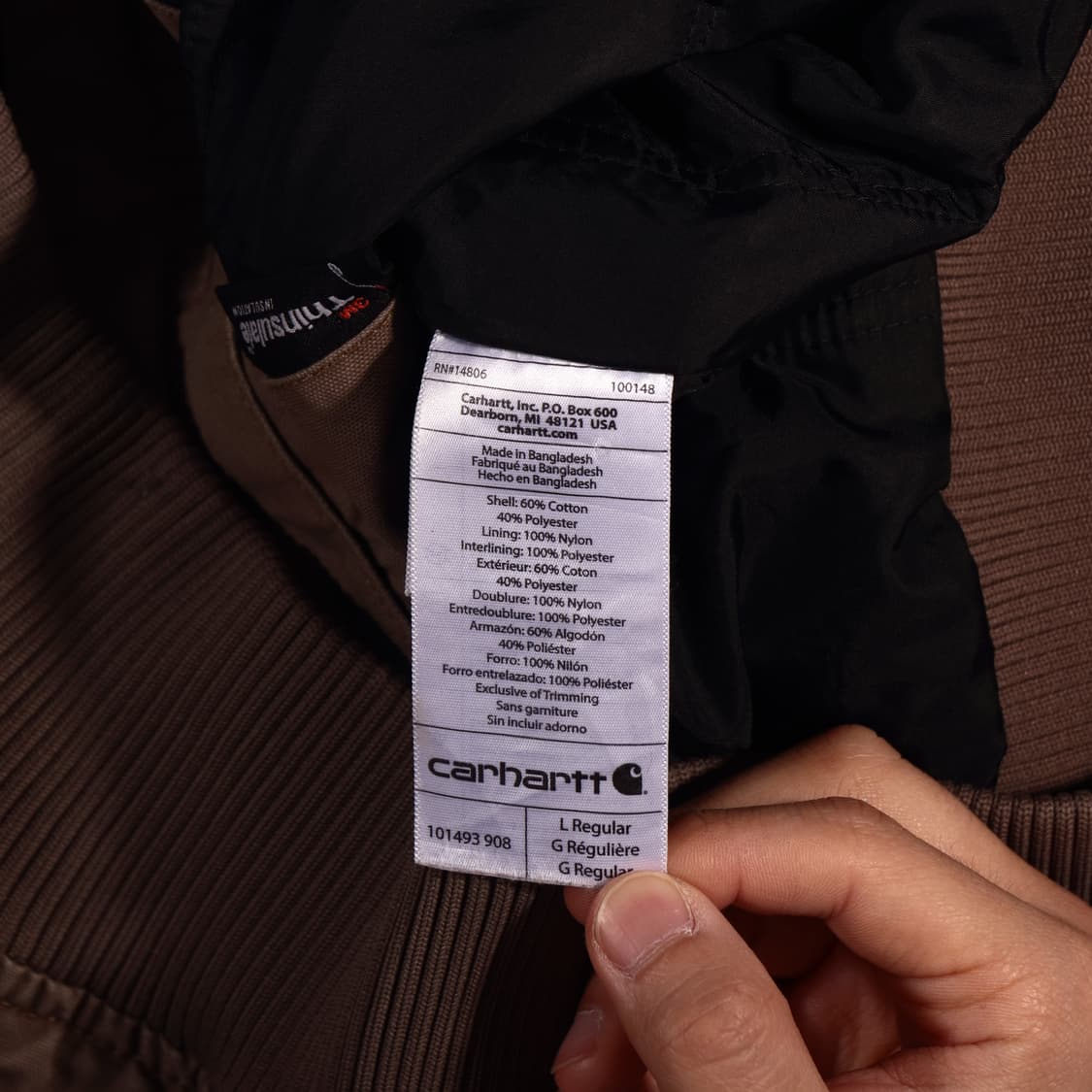 칼하트 덕 후드 자켓 상품이미지9