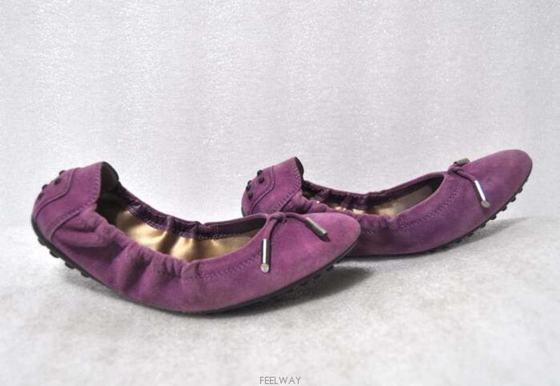 토즈(TODS)/여성스웨이드플랫슈즈(사이즈225)정품 상품이미지3