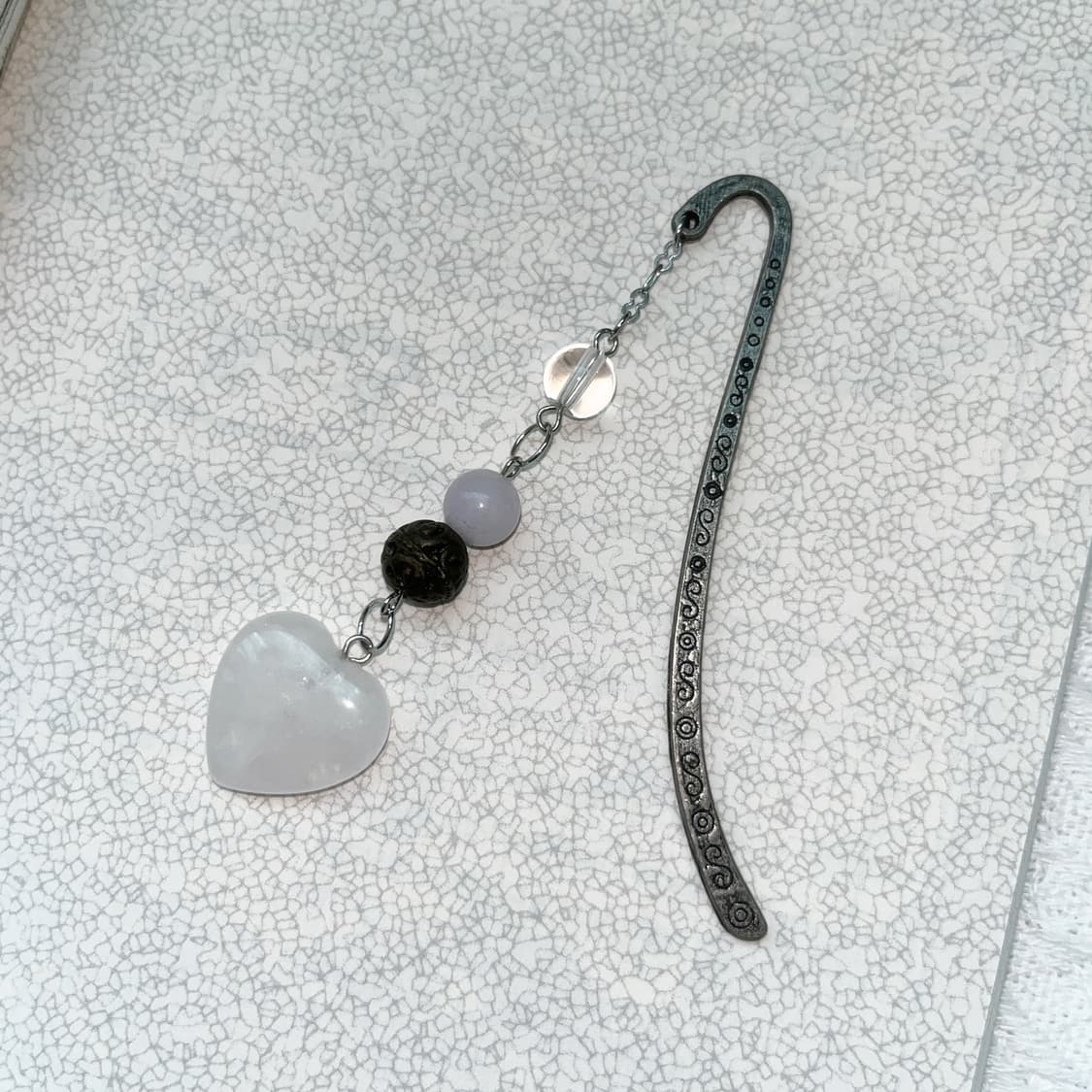 ⊰love drop⊱ bookmark 하트 원석 책갈피 상품이미지3