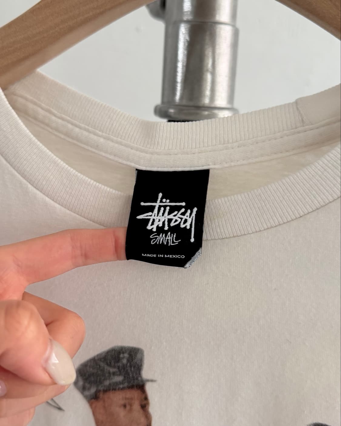 Stussy x MTV Raps 올드 스투시 갱스타 티셔츠 상품이미지7