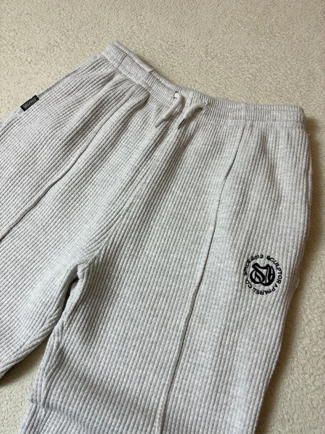 스컬프터 22ss 와플 스웻 팬츠 PN7788 상품이미지2