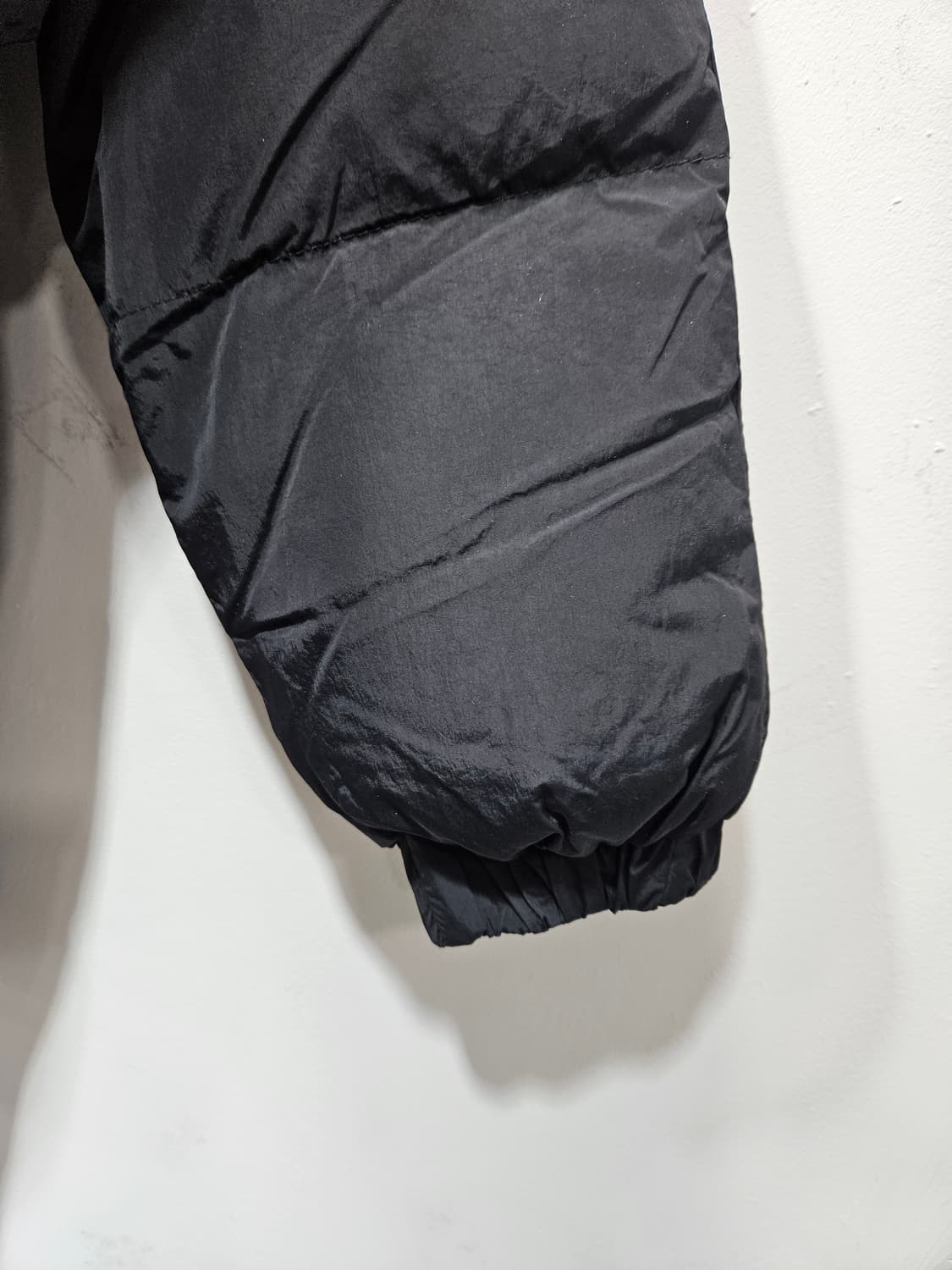 플라스틱아일랜드 블랙 후드 패딩 점퍼 Free  상품이미지7