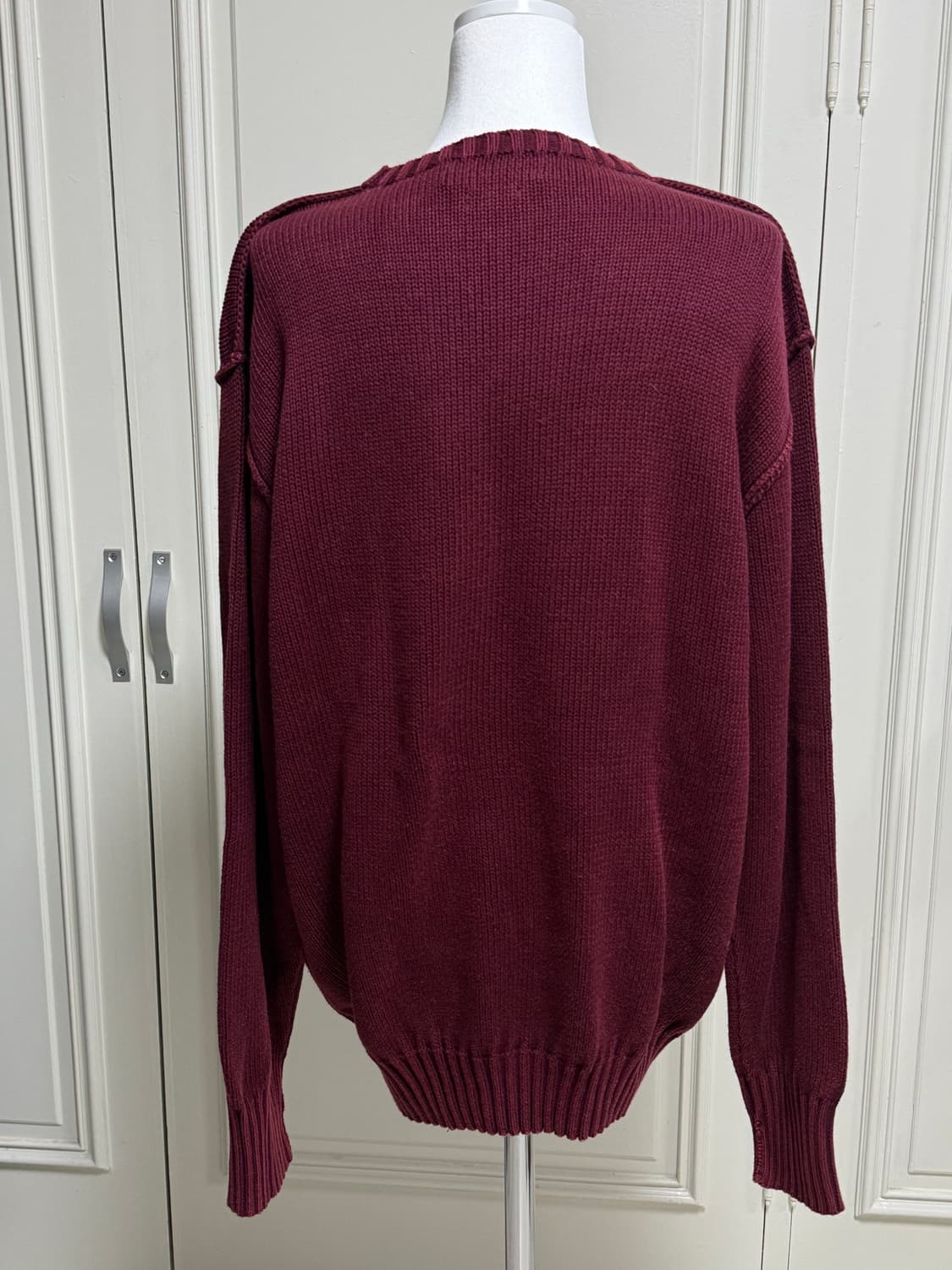 폴로랄프로렌 버건디 니트 상품이미지3