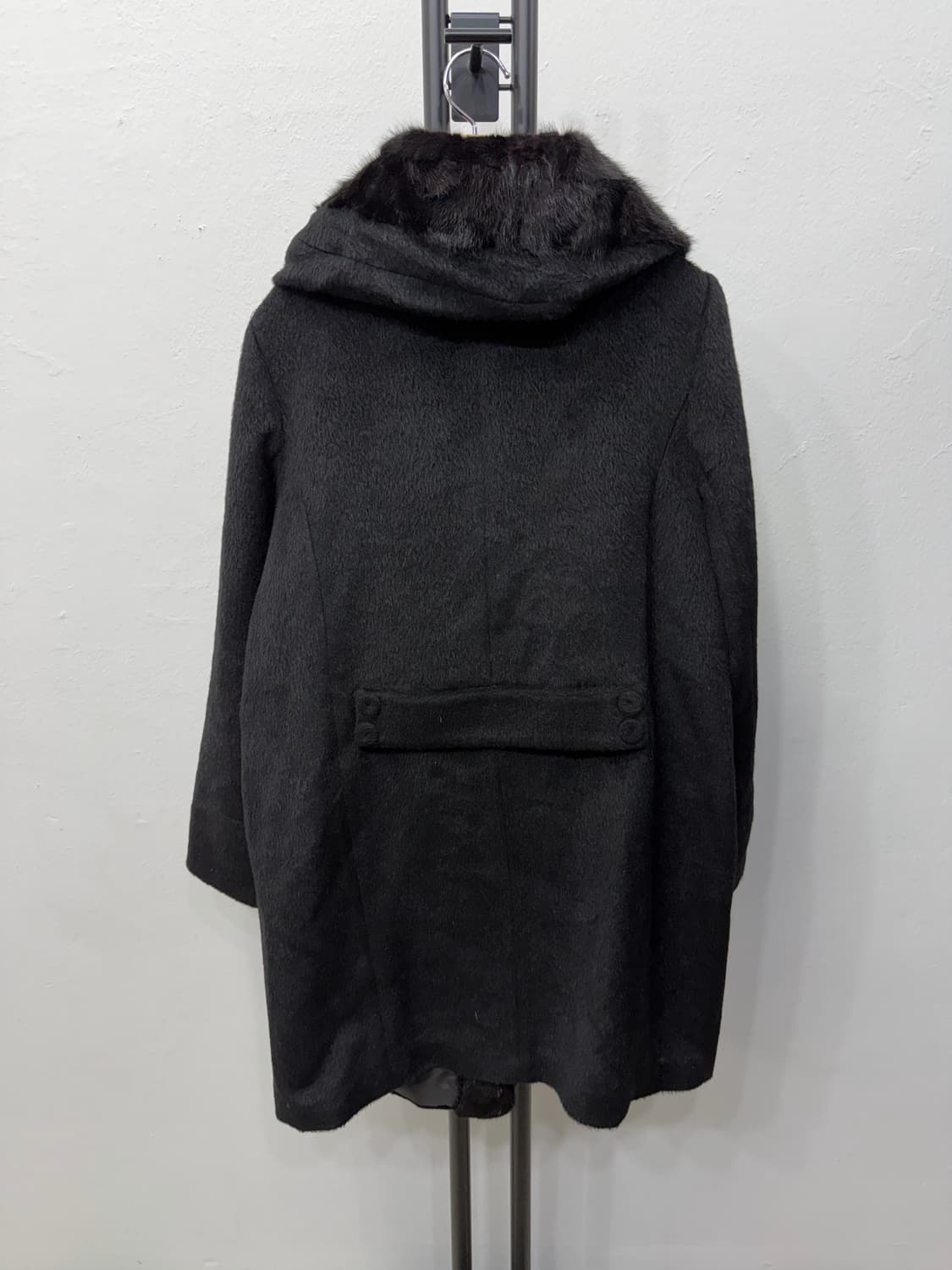 정품) 조이너스 프리미엄 블랙 퍼 밍크코트 77 상품이미지6