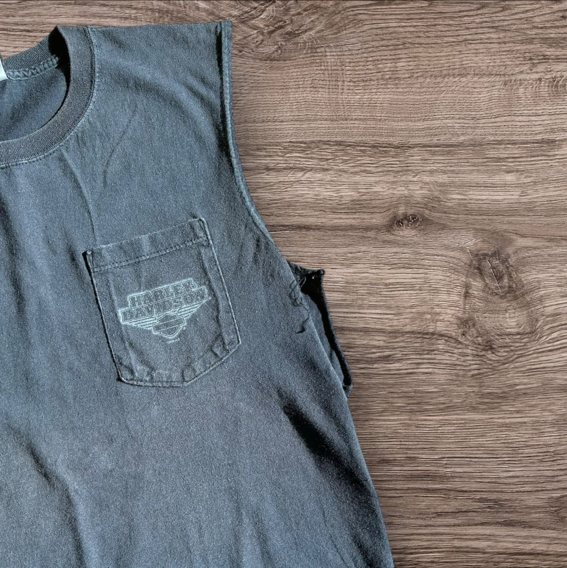 00s Harley Davidson TILLEY Sleeveless 상품이미지2