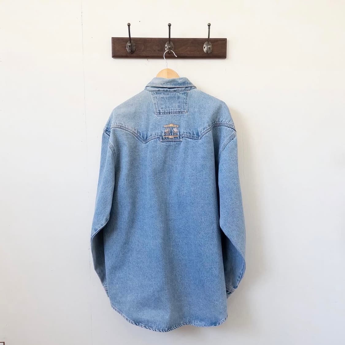90’s 미국 PACO 리워크 데님 셔츠  상품이미지2