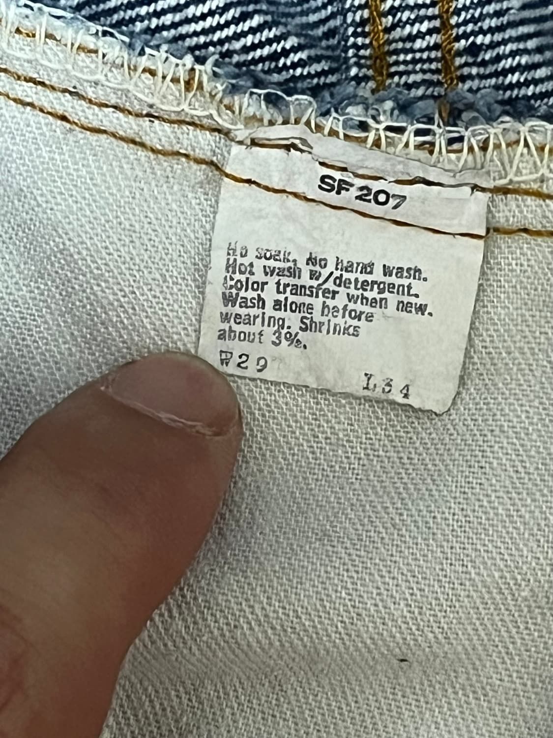 80s levi’s 505 made in USA 상품이미지4
