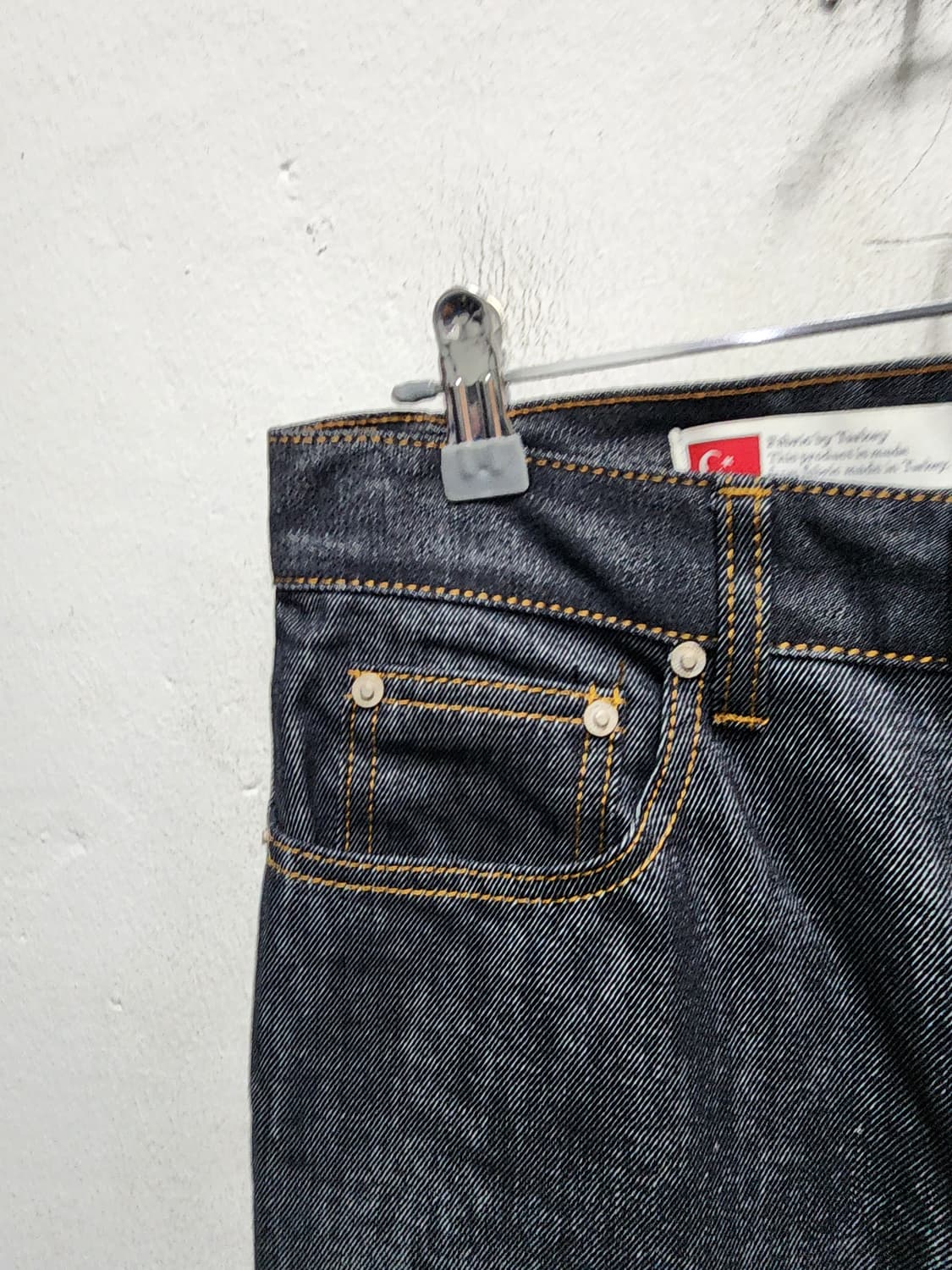 페이탈리즘 인디고 생지 청바지 상품이미지5