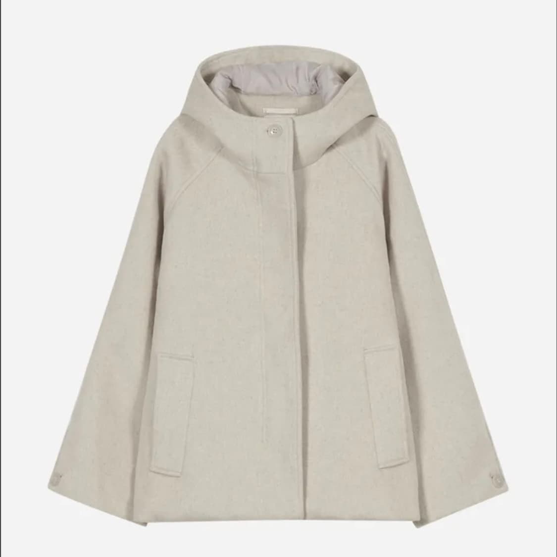 (새상품)타입서비스 후드 하프코트 상품이미지2