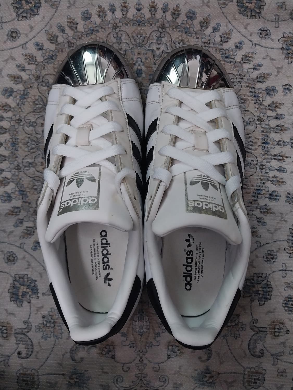 아디다스 슈퍼스타 메탈토 225mm (235mm까지가능) 상품이미지6