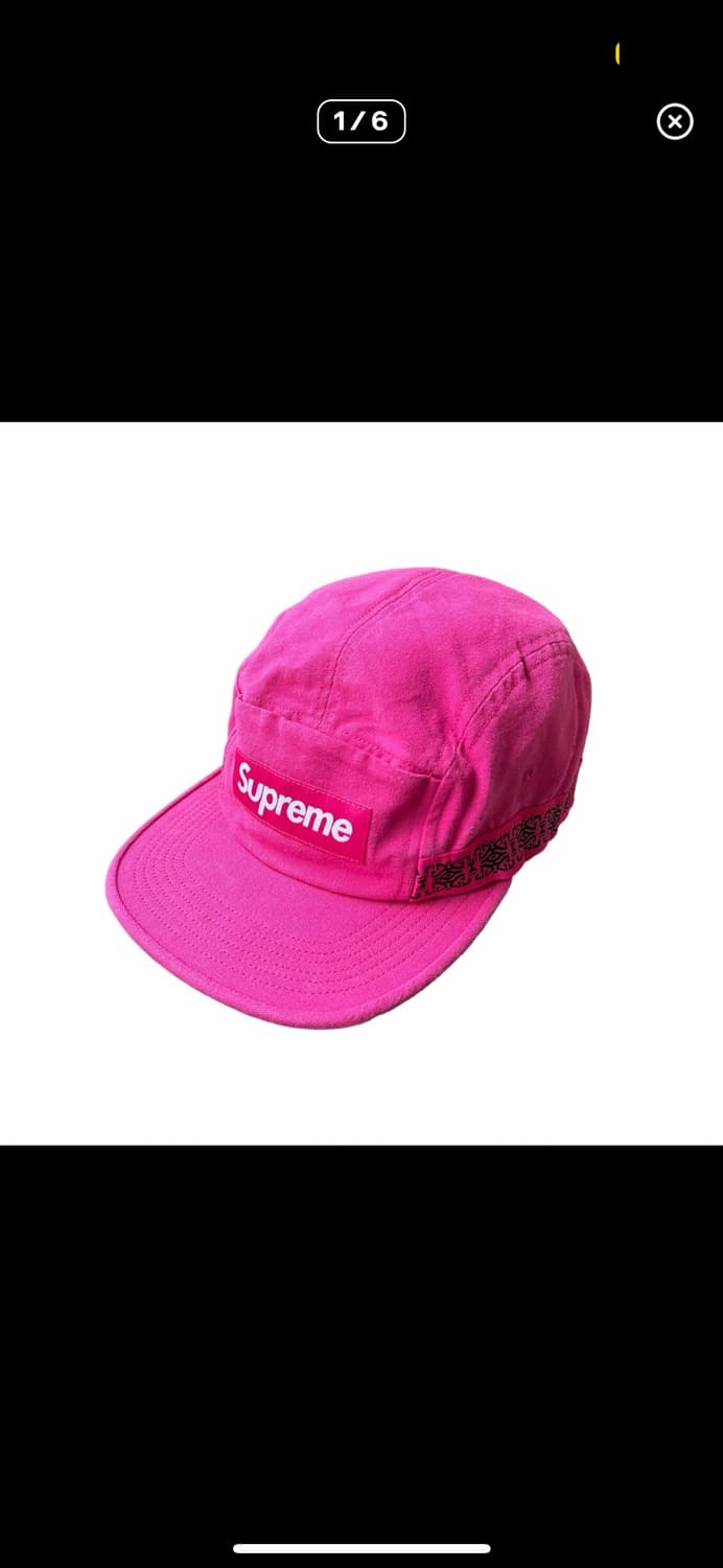 슈프림 캠프캡 상품이미지1