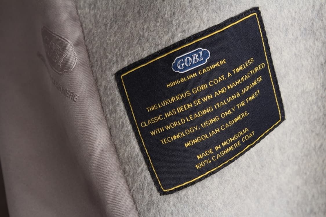 우먼S 고비 캐시미어 폭스퍼 로브 코트 상품이미지9