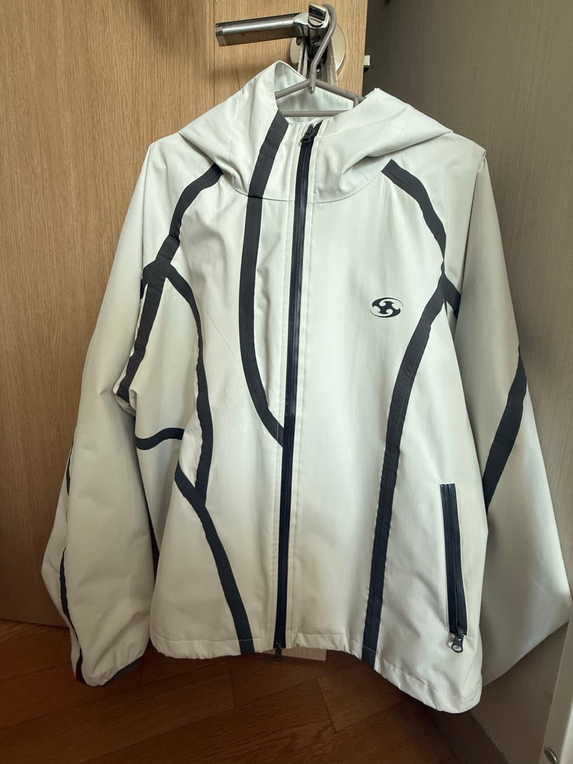 산산기어 윈드블록 자켓 아이보리 22SS 상품이미지2