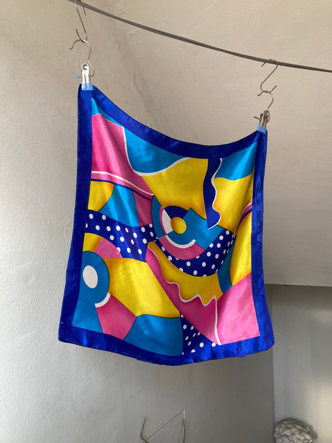 비비드 레트로 그래픽 스카프 상품이미지1