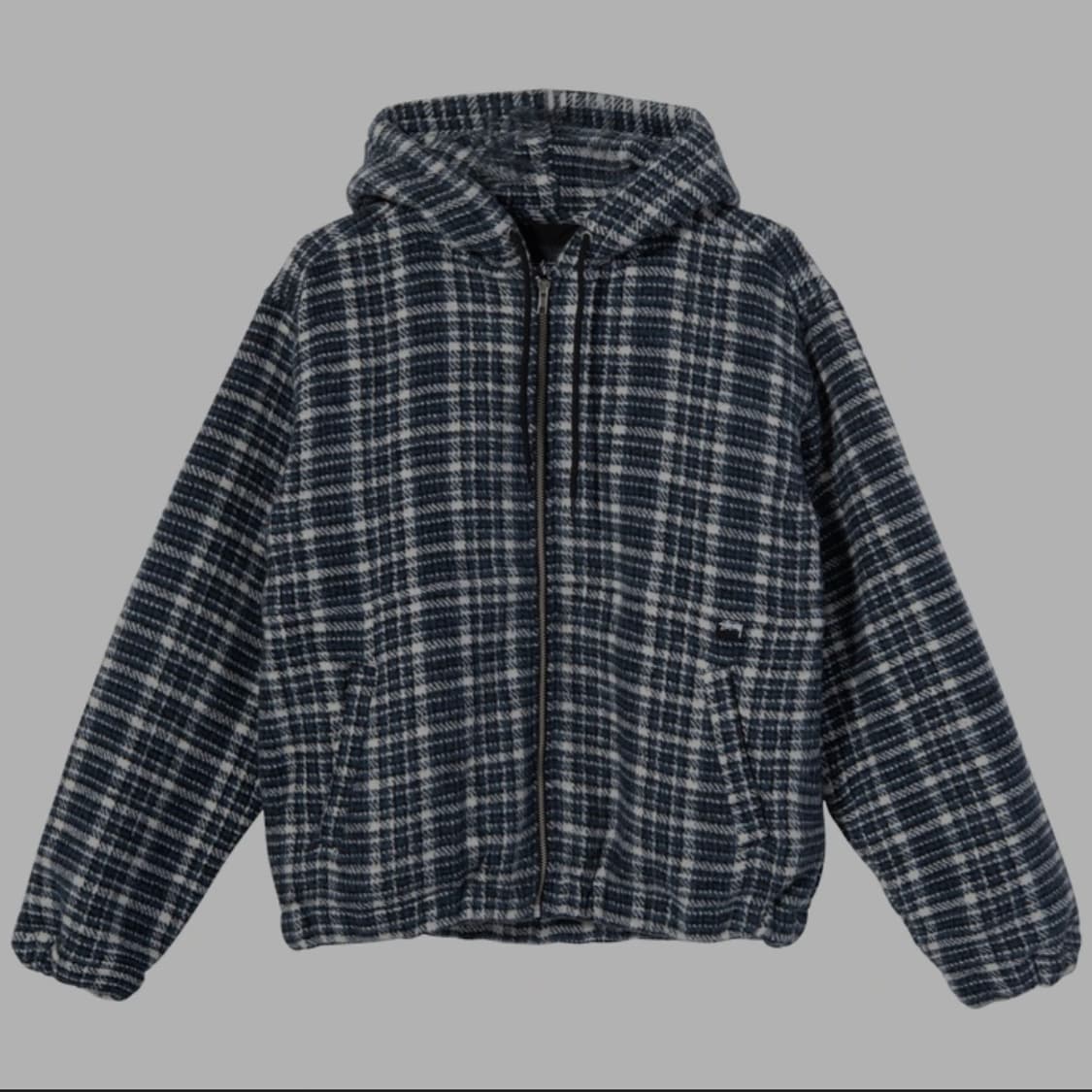 스투시 플란넬 워크자켓 L 혁오 작용 상품이미지1