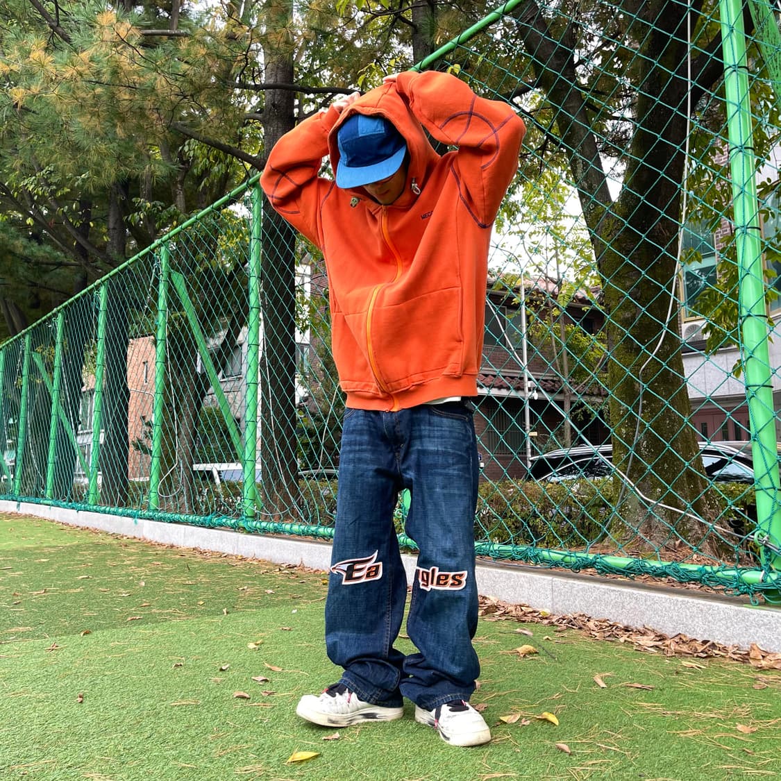 리바이스 한화 이글스 커스텀 569 데님팬츠 상품이미지1