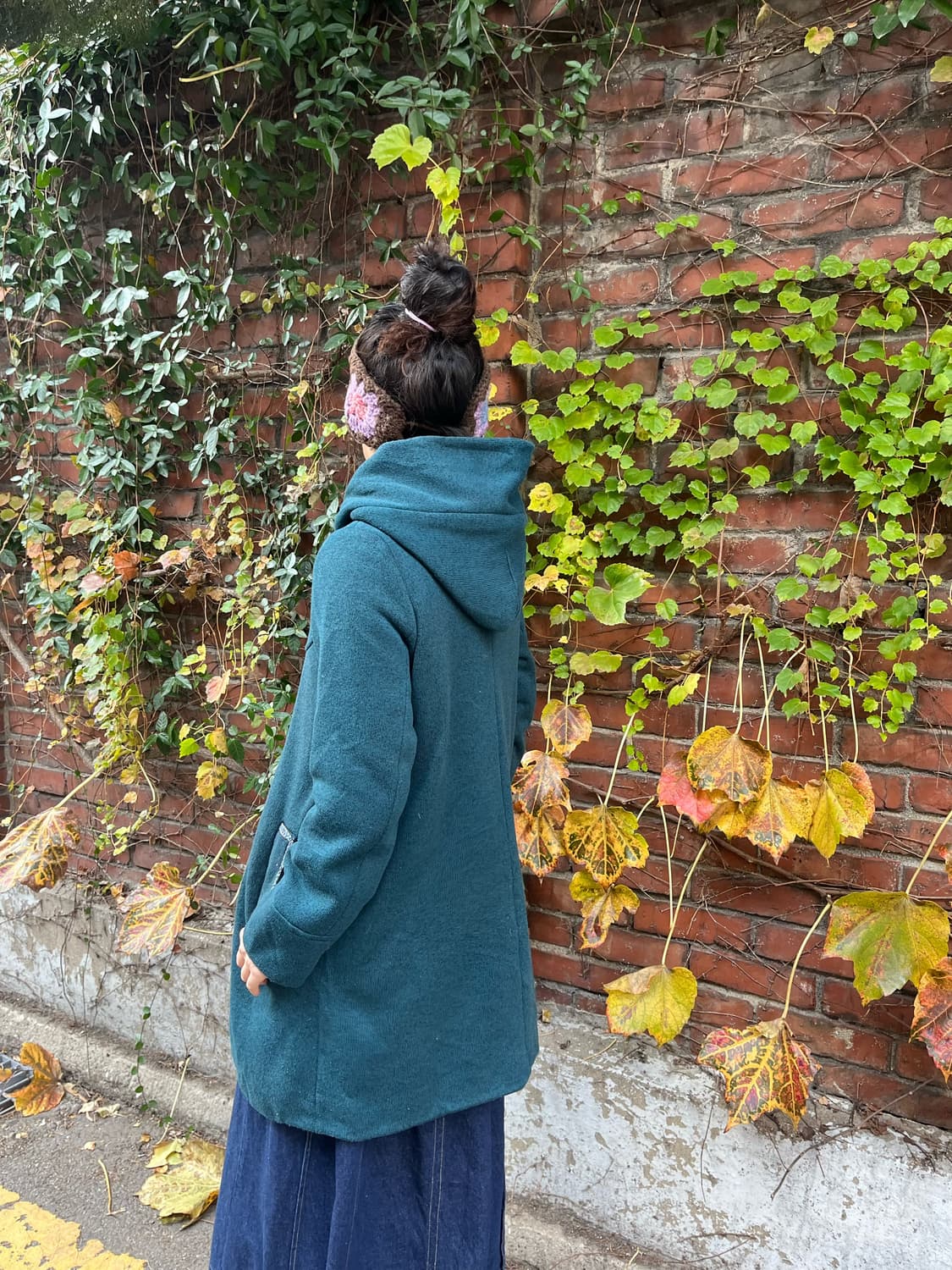 Titicaca 딮그린 후드 코트 상품이미지6