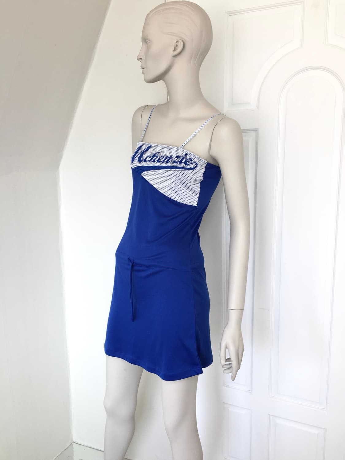 Sporty Blue Slim Fit Dress 상품이미지1
