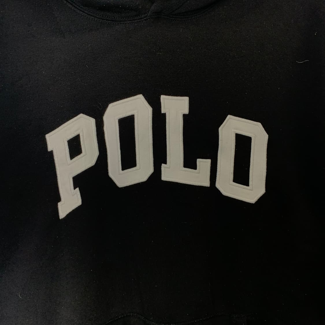 폴로 랄프로렌 신형 성조기 블랙 후드티  상품이미지4