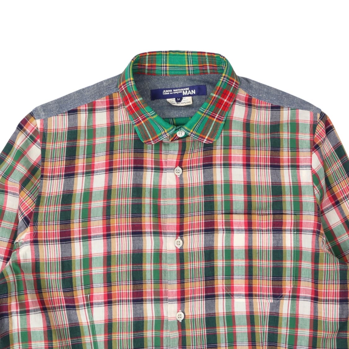 준야와타나베 플란넬 체크 셔츠 상품이미지2