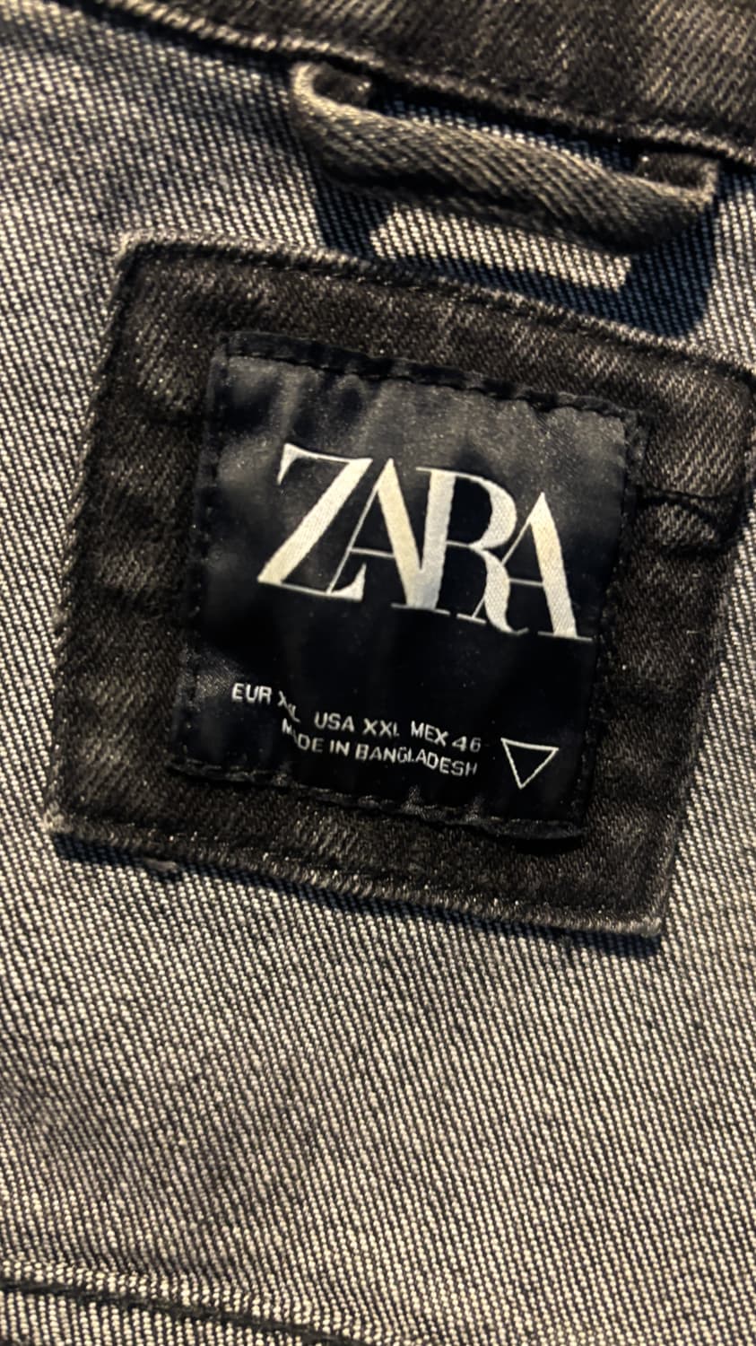 자라 데님자켓 (실측L) 상품이미지2