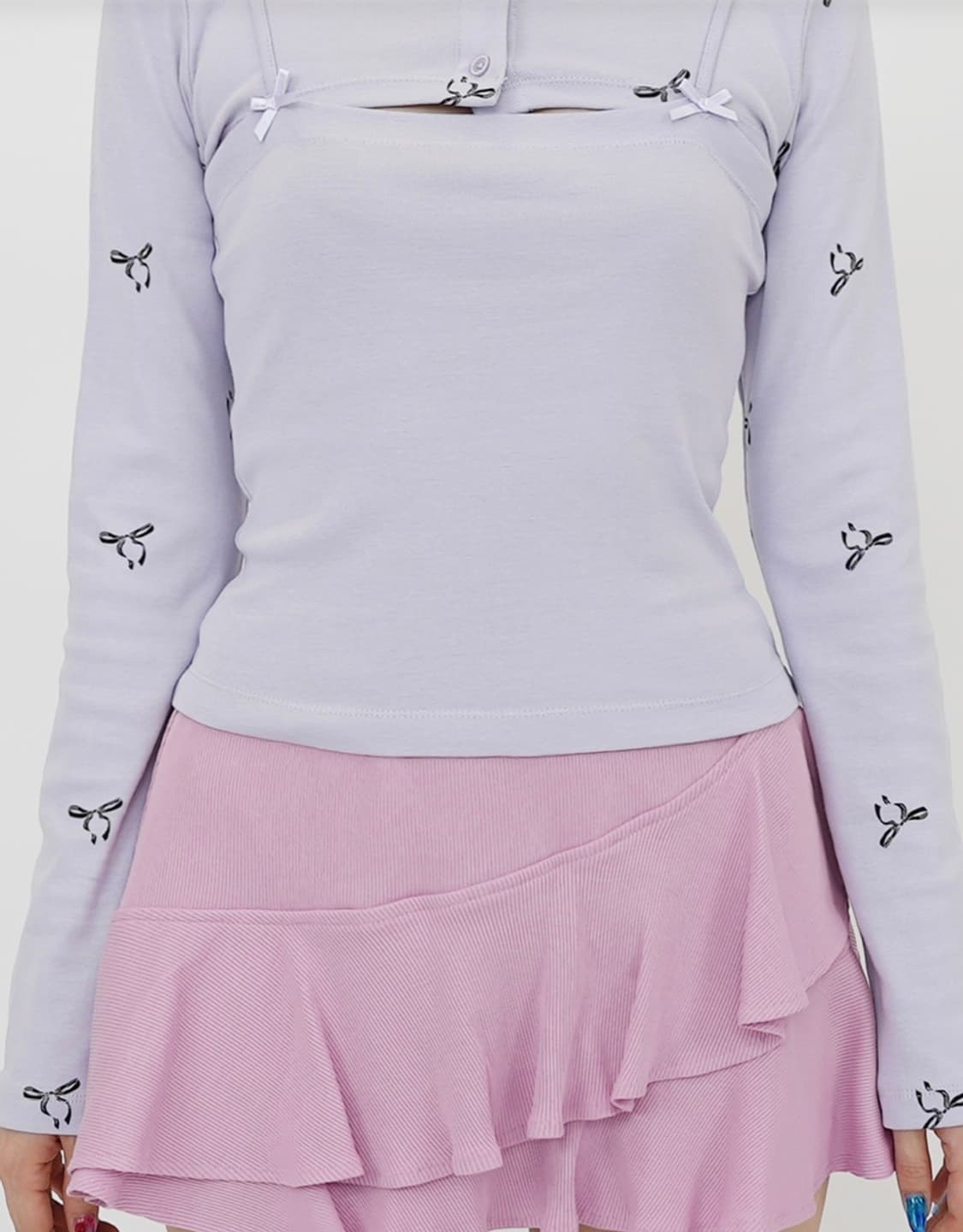 팝시즈 리본나시+볼레로 세트 상품이미지9