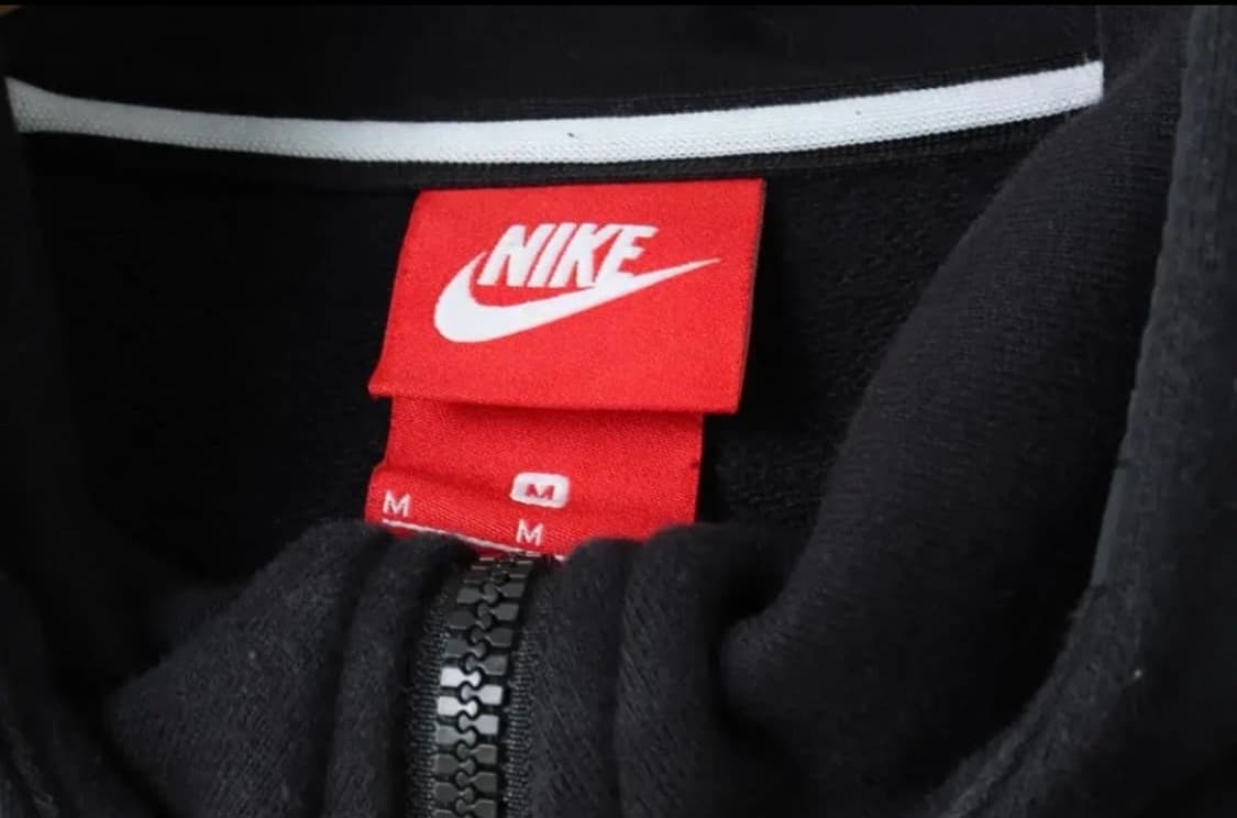 나이키 올드스쿨 블랙 후드집업 상품이미지3