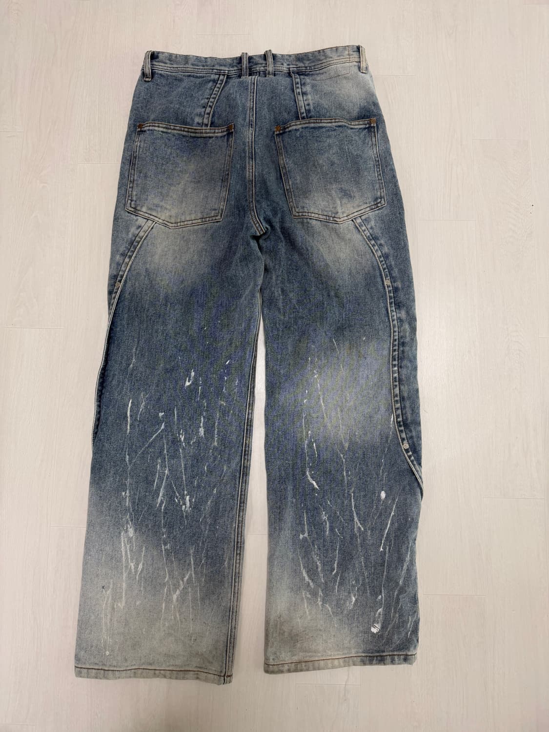 앤더슨벨 메튜 커브드진 블루 31 상품이미지2