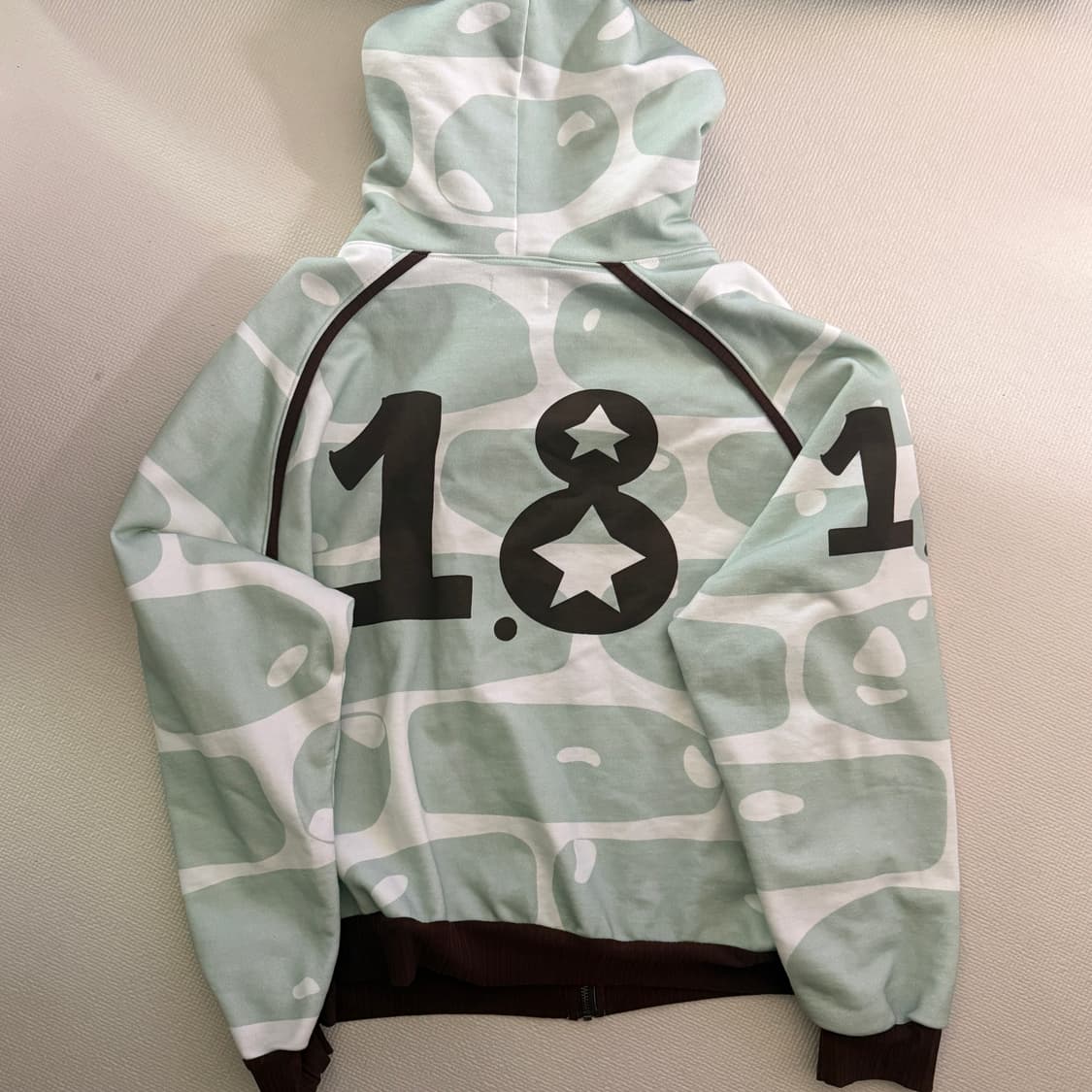 Chan brick zip up hoodie 상품이미지3