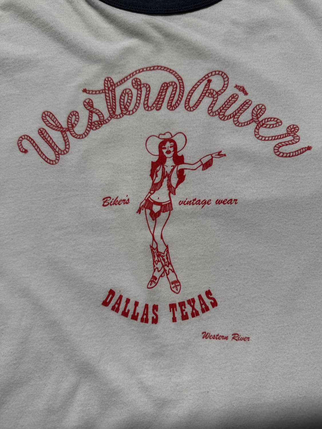 90s 카우걸 빈티지 링거티 상품이미지3