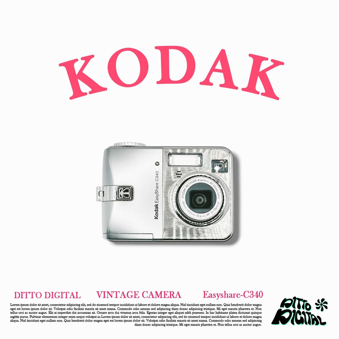 Kodak Easyshare C340디카 상품이미지1