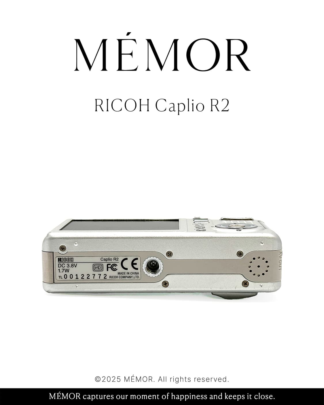 노란기없는/블러리뽀용작례✨RICOH Caplio R2 리코 디카 상품이미지4