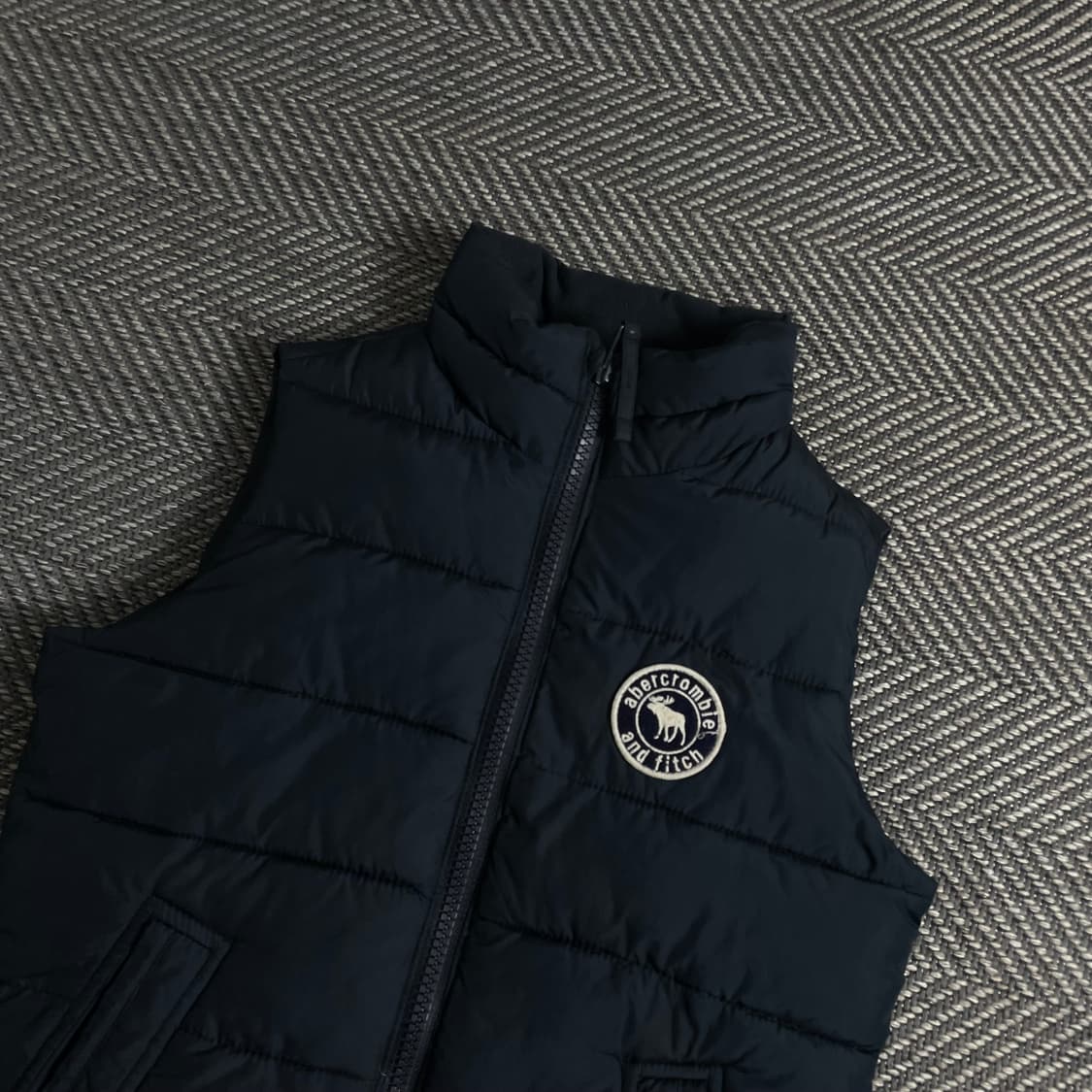아베크롬비 y2k 크롭 빈티지 다운 베스트o 3837 상품이미지3