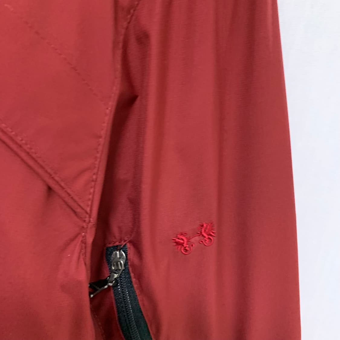 맥그리거 바람막이 점퍼 자켓 빈티지 M 레드 버건디 상품이미지8