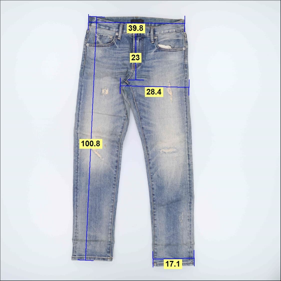 74 유니클로 데님팬츠 0526H 상품이미지6